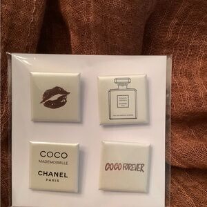 FIRM PRICE Coco Mademoiselle 4 pcs Brooch NEW GWP